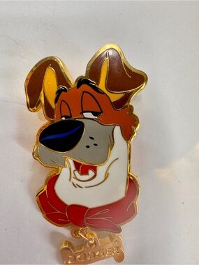 Disney Cats and Dogs Mystery Pin Dodger dog Dangle Name Tag BoxLunch Exclusive.
